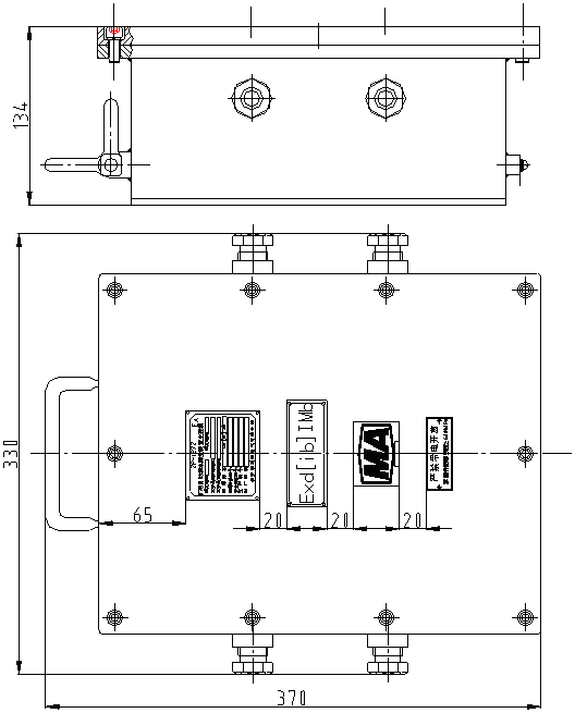 ZPC127礦用觸控自動(dòng)灑水降塵裝置